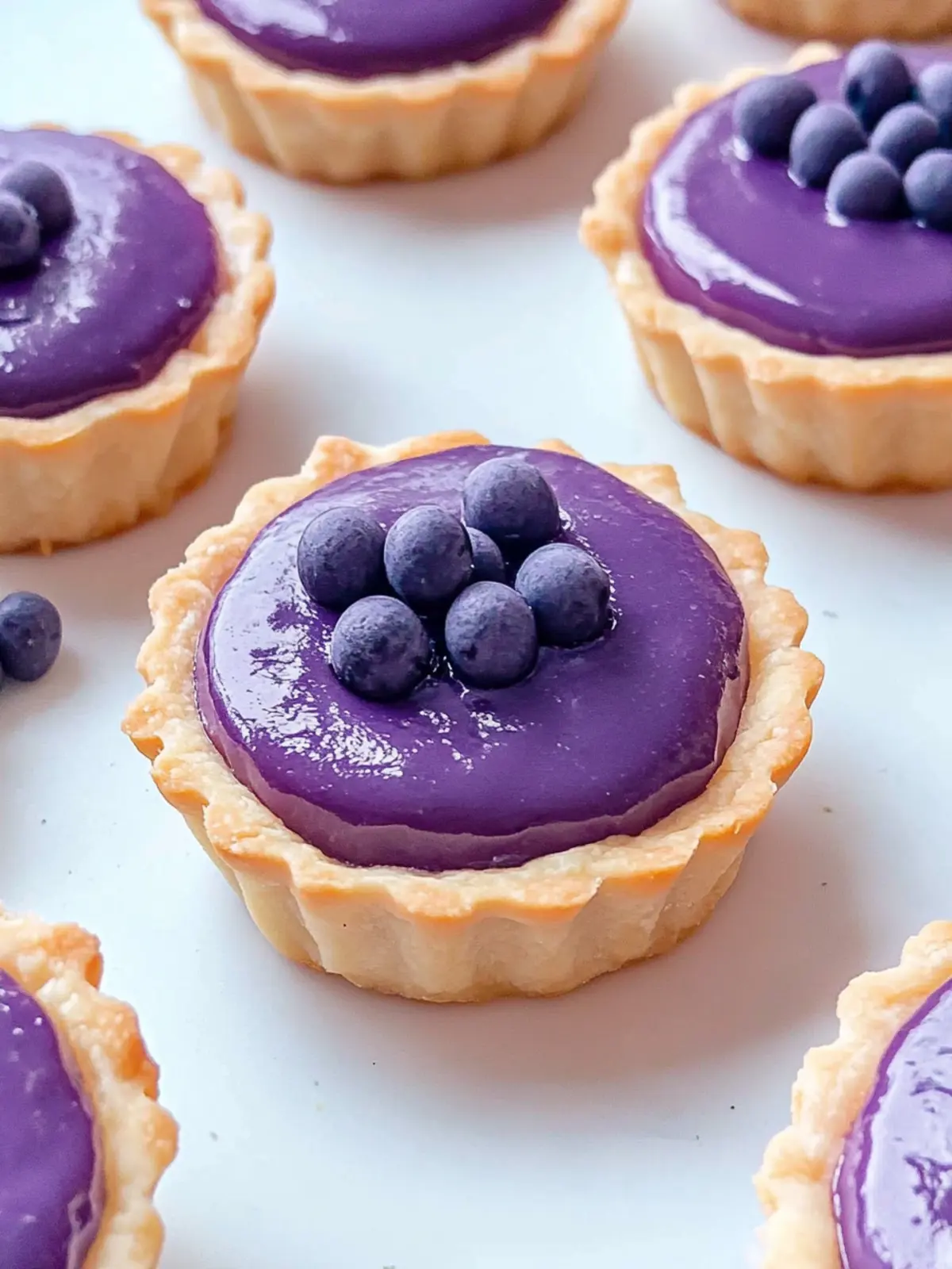 Irresistible Ube Tarts with Creamy Filling and Chocolate Bliss 5 Ube Tarts