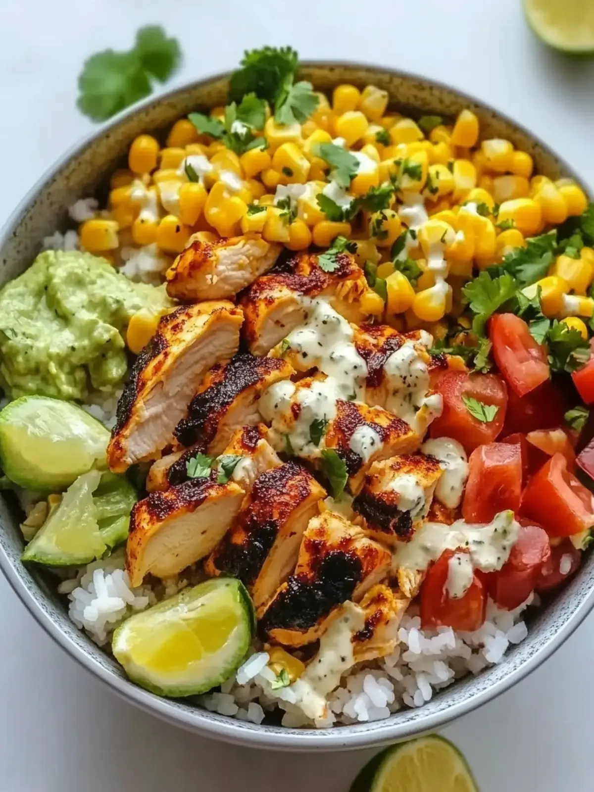 Mexican Street Corn Chicken Bowl: Fresh Flavor Made Easy 2 Mexican Street Corn Chicken Bowl