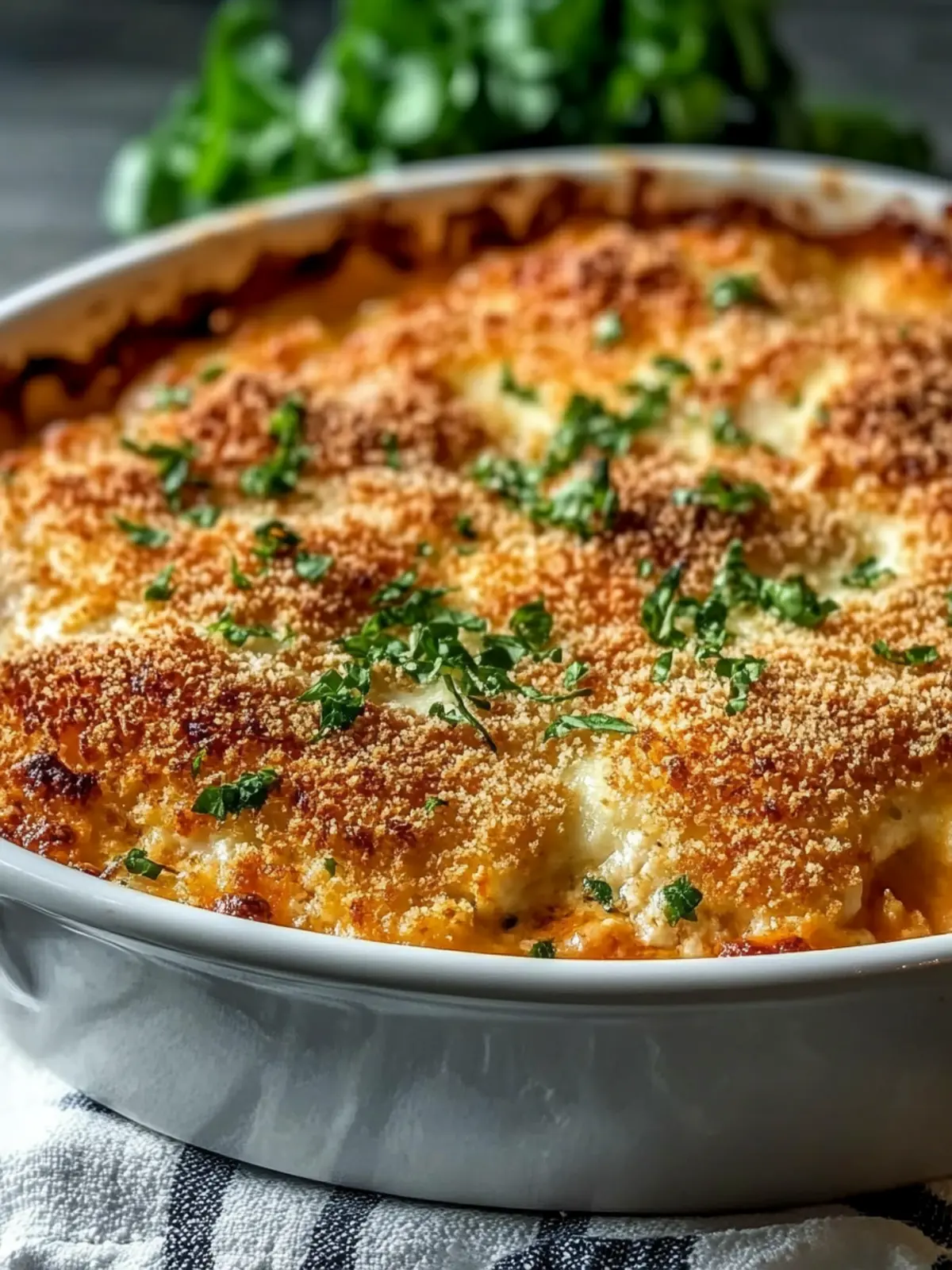 High Protein Chicken Parmesan Casserole for Easy Comfort Food 2 High Protein Chicken Parmesan Casserole