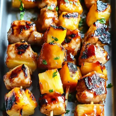 Juicy BBQ Pineapple Chicken Kabobs for Your Summer Grill Party 10 Juicy BBQ Pineapple Chicken Kabobs
