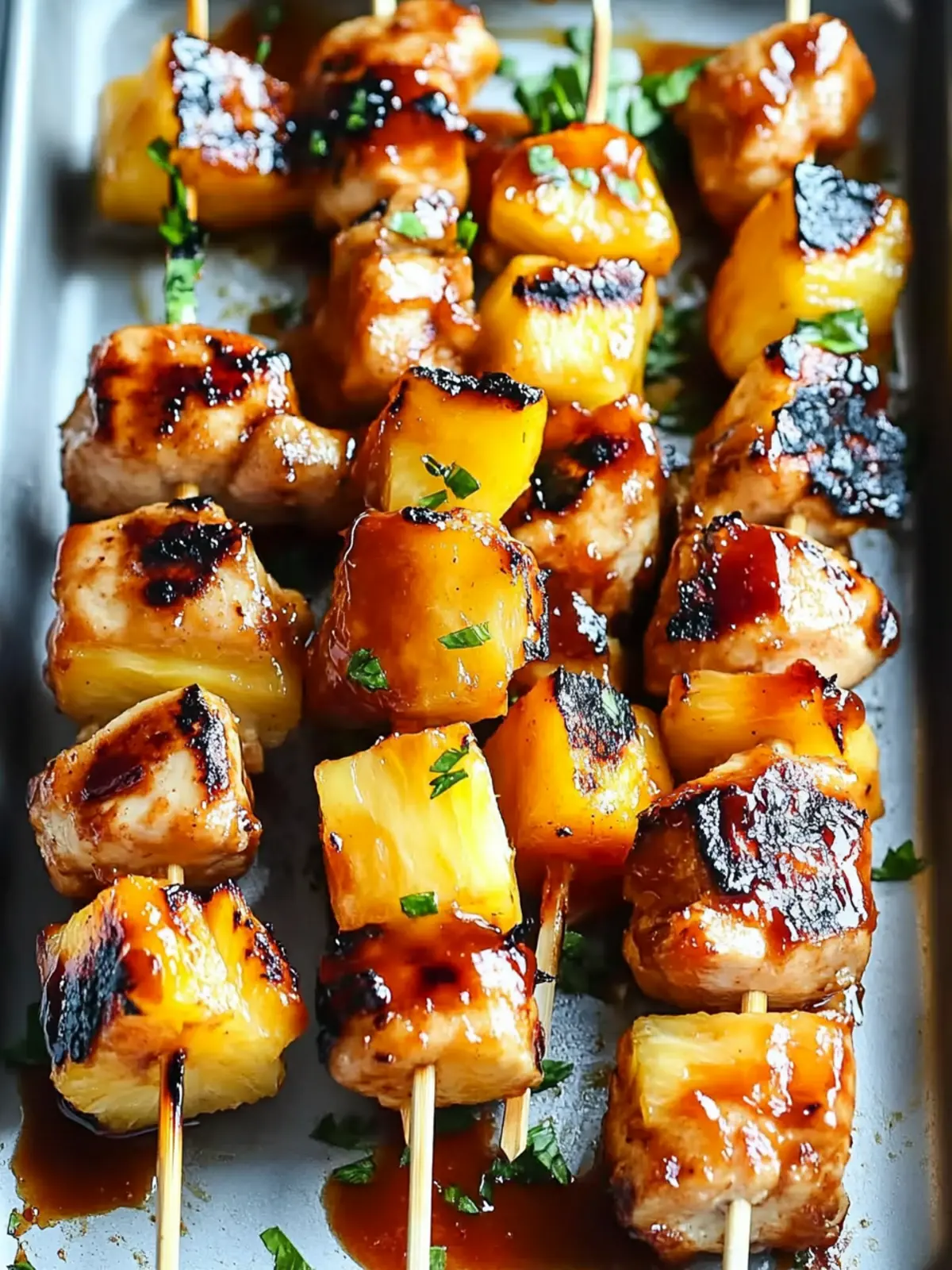 Juicy BBQ Pineapple Chicken Kabobs for Your Summer Grill Party 5 Juicy BBQ Pineapple Chicken Kabobs