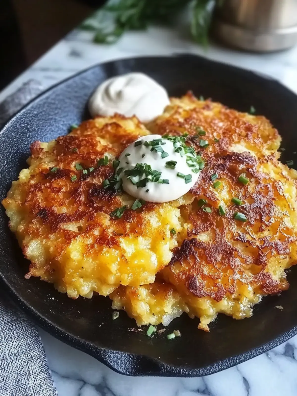 Crispy Smashed Hash Browns with Garlic Herb Butter Bliss 5 Smashed Hash Browns