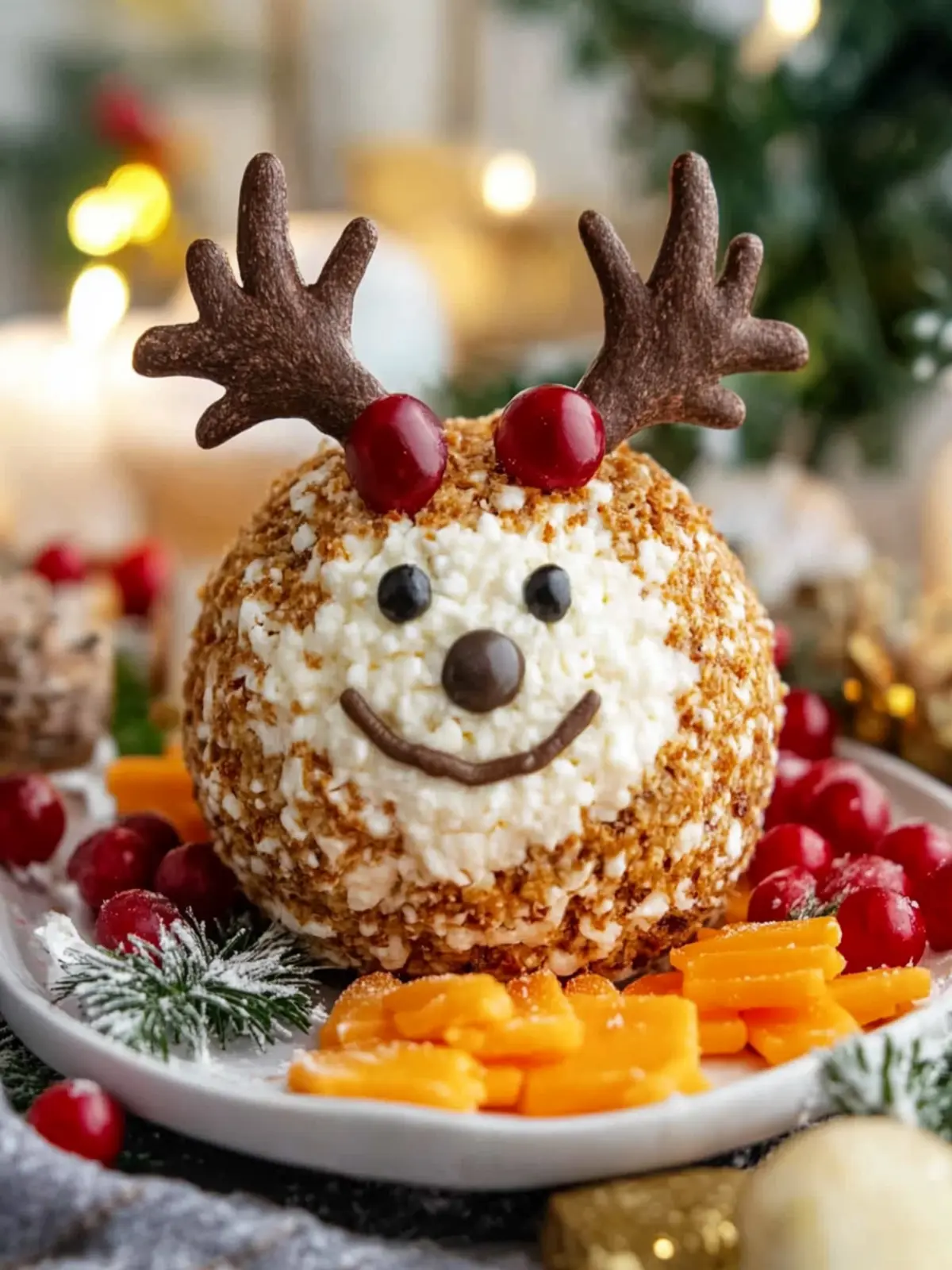 Delicious Reindeer Cheese Ball for a Festive Spread 4 Reindeer Cheese Ball