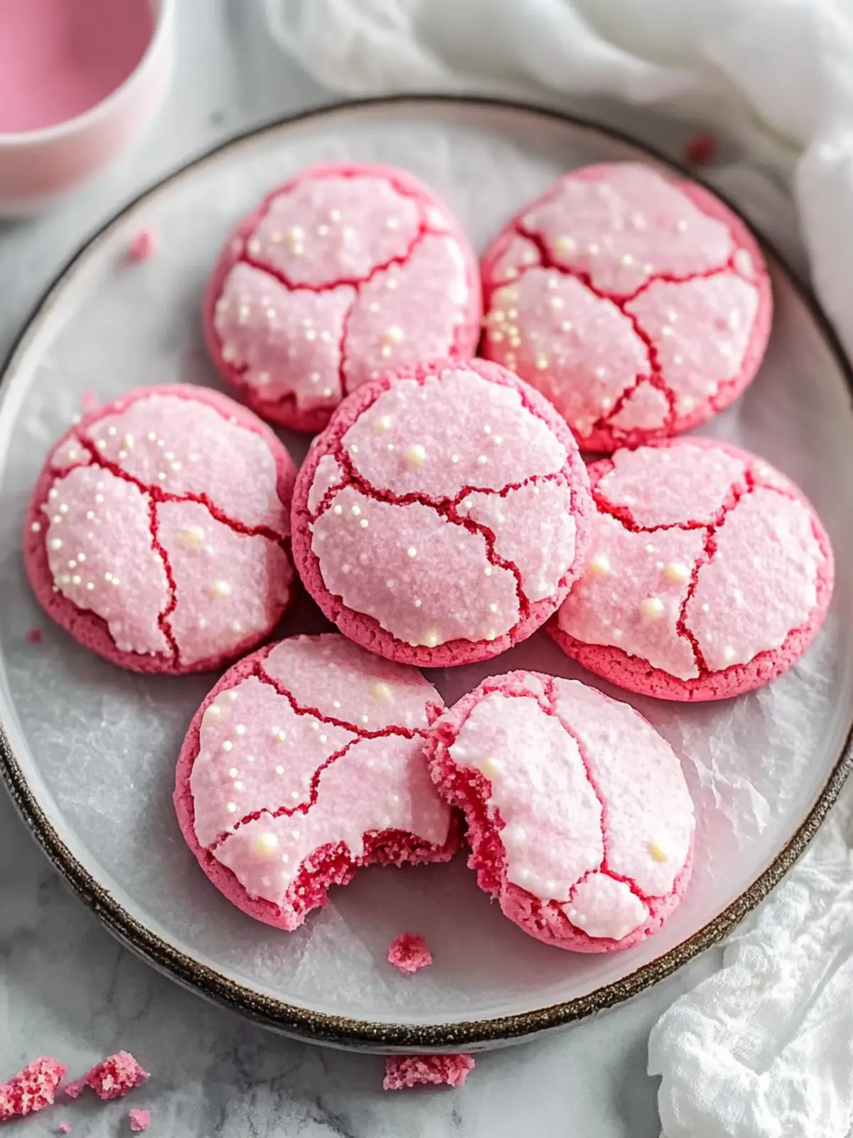 Pink Velvet Cookies for Any Celebration: Chewy & Customizable 3 Pink Velvet Cookies
