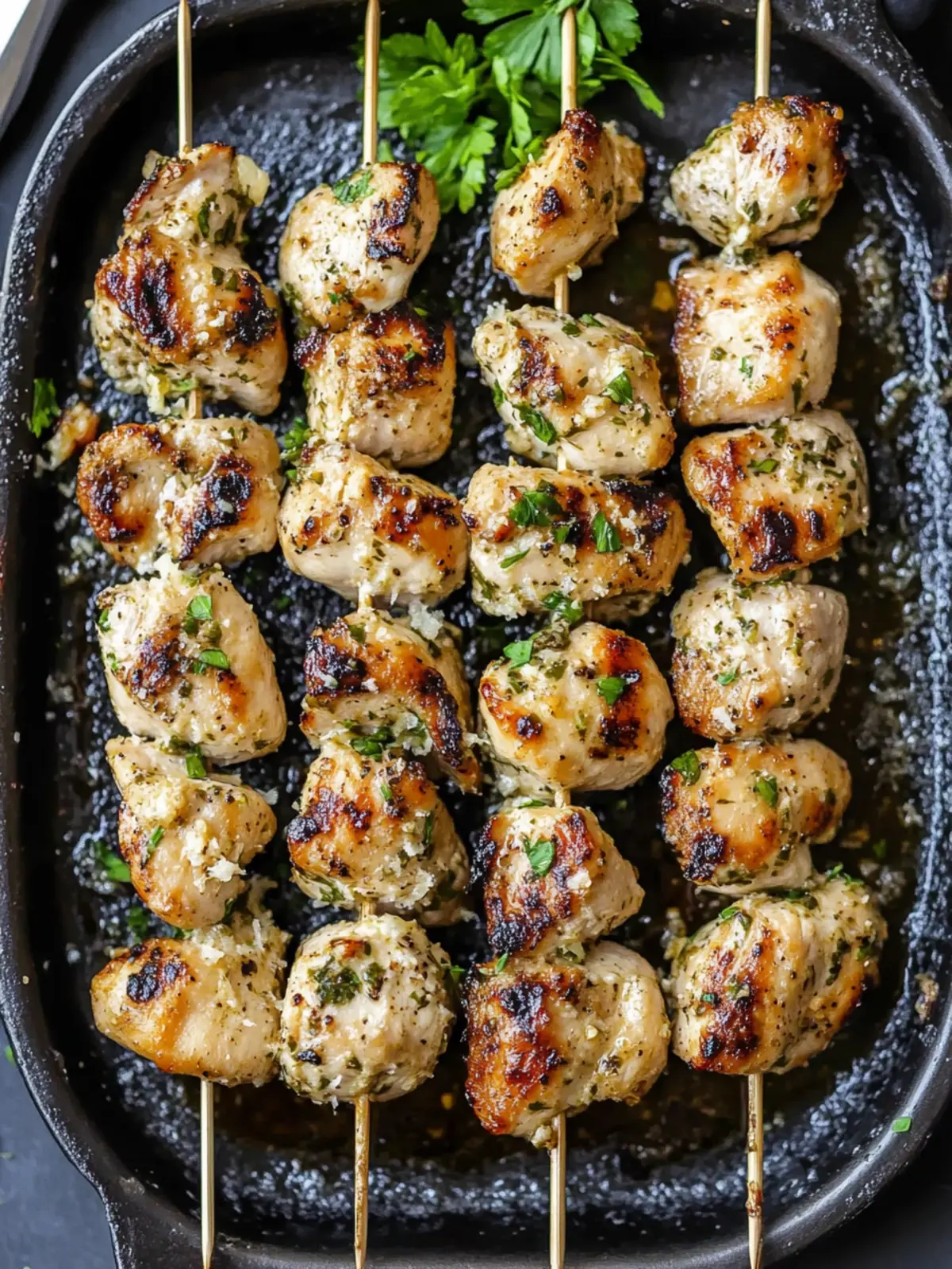 Garlic Parmesan Chicken Skewers for Perfect Summer Grilling 5 Garlic Parmesan Chicken Skewers