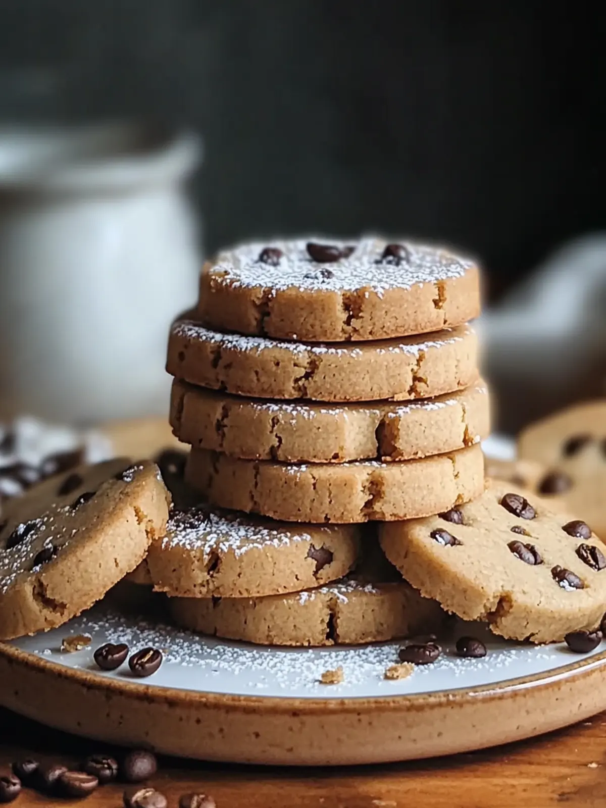Espresso Shortbread Cookies: Melt-in-Your-Mouth Delight 4 Espresso Shortbread Cookies