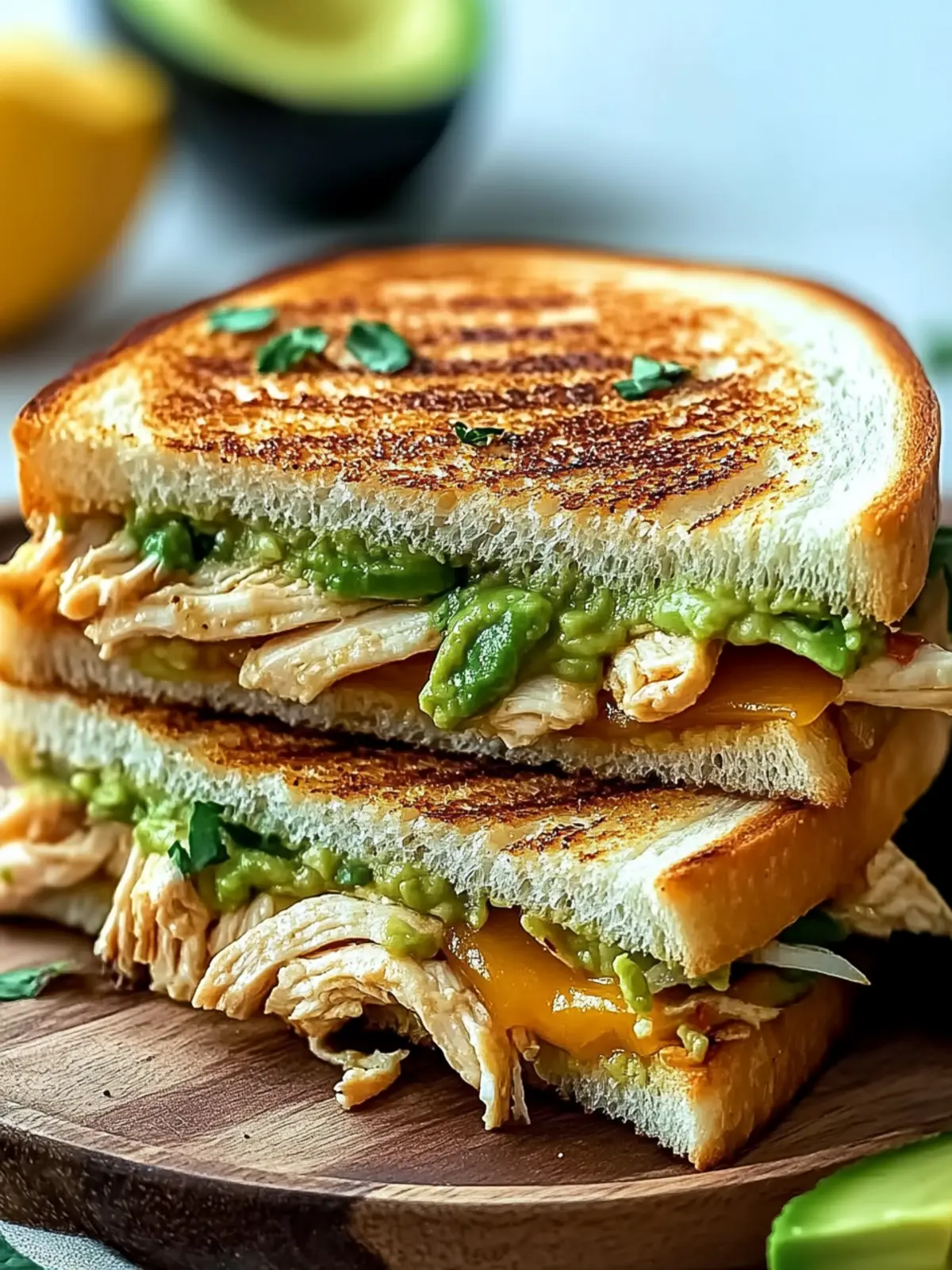Melt-in-Your-Mouth Chicken Avocado Melt Sandwich Bliss 4 Melt-in-Your-Mouth Chicken Avocado Melt Sandwich