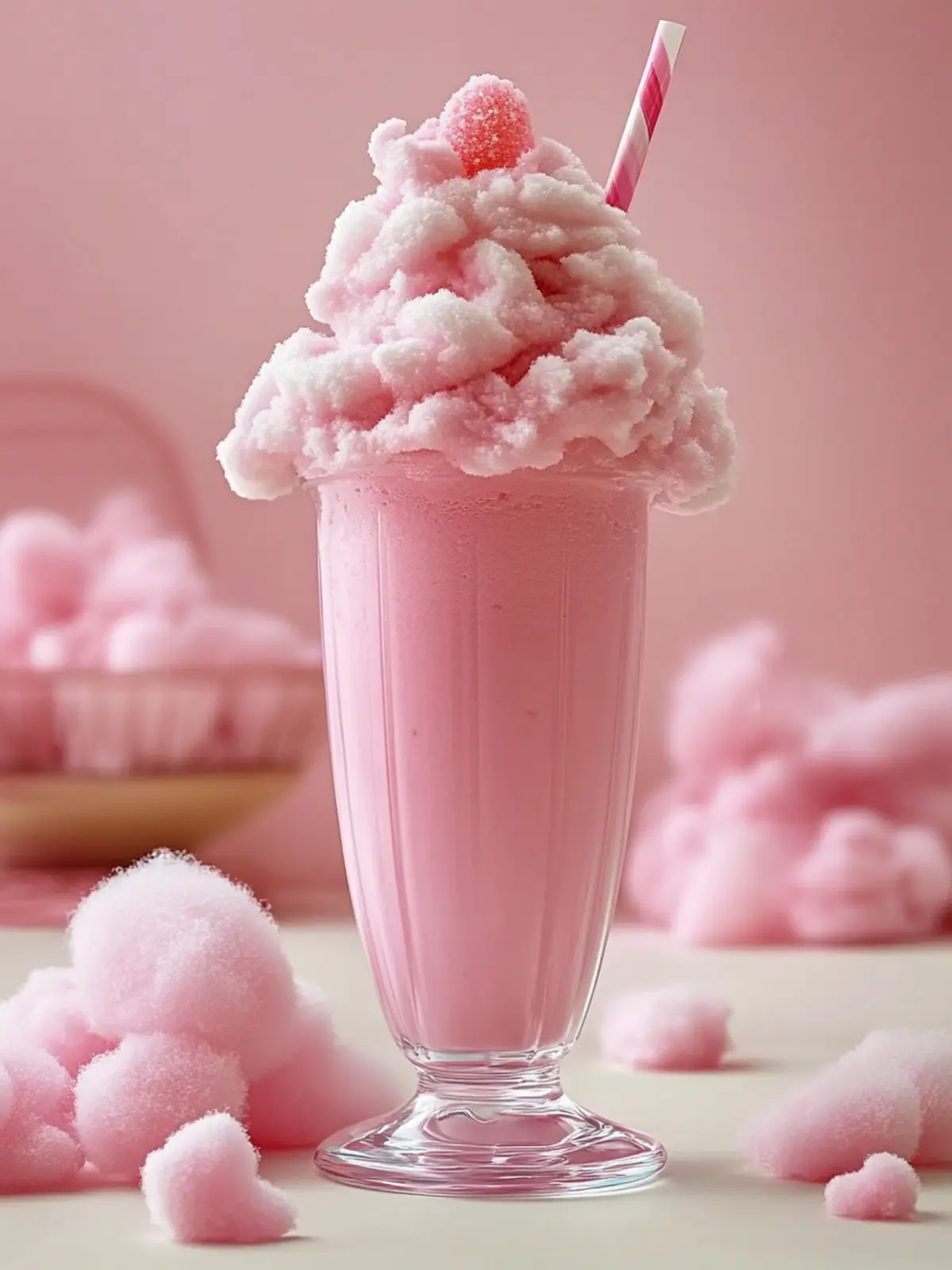Delightful Pink Carnival Cotton Candy Milkshake You’ll Love 3 Pink Carnival Cotton Candy Milkshake