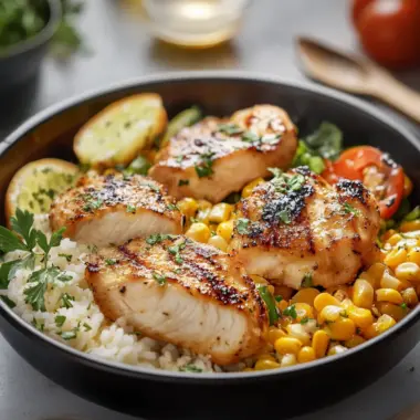 Street Corn Chicken Rice Bowl: A Flavor-Packed Fiesta! 10 Street Corn Chicken Rice Bowl