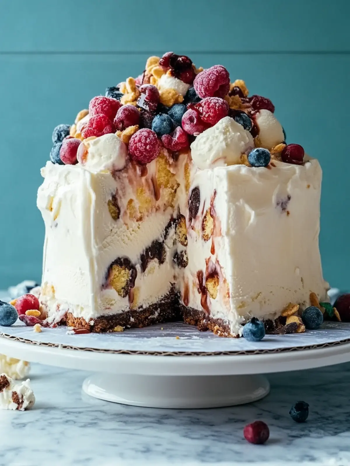 Buster Bar Ice Cream Cake: A No-Bake Delight to Savor 5 Buster Bar Ice Cream Cake