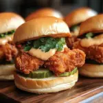 Crispy Fried Chicken Sliders with Irresistible Chipotle Aioli 11 Crispy Fried Chicken Sliders