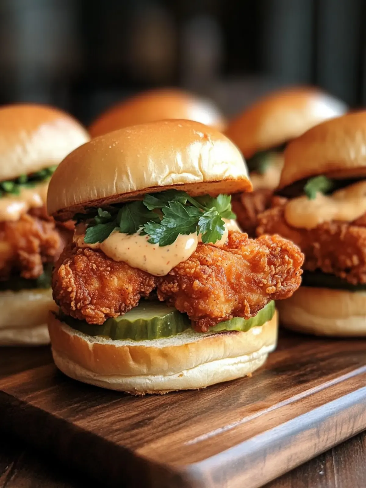 Crispy Fried Chicken Sliders with Irresistible Chipotle Aioli 5 Crispy Fried Chicken Sliders