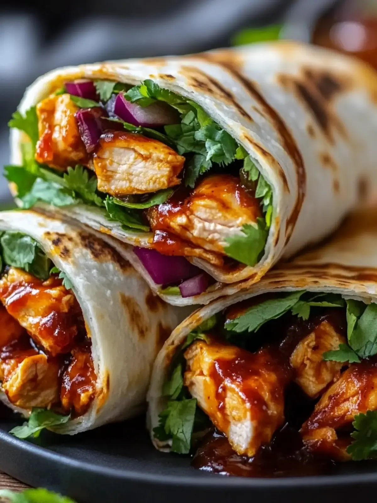 Irresistible Spicy Honey BBQ Chicken Wraps You’ll Love 5 Spicy Honey BBQ Chicken Wraps
