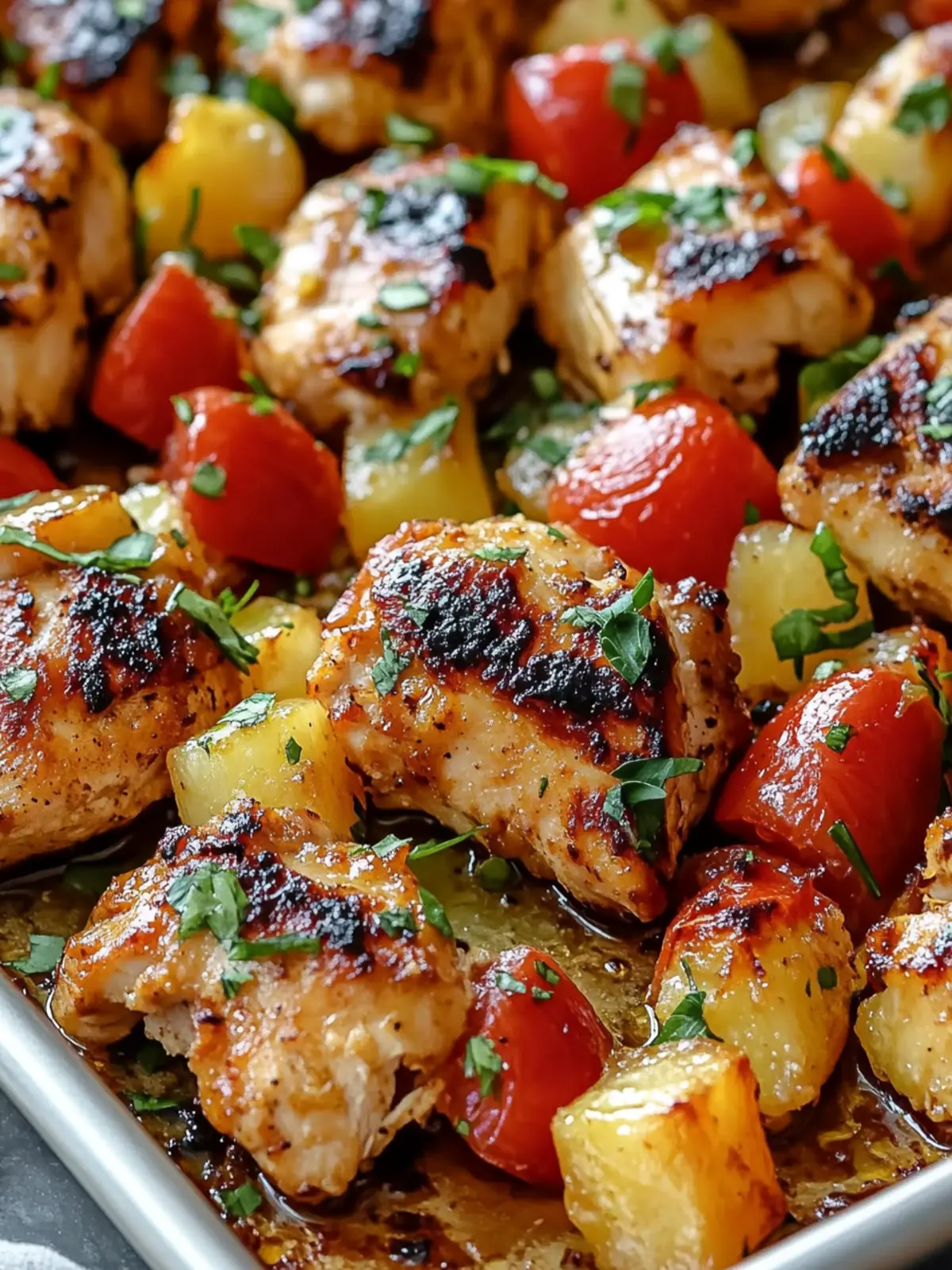 Delicious Hawaiian Chicken Sheet Pan Wonder for Easy Dinners 5 Delicious Hawaiian Chicken Sheet Pan Wonder