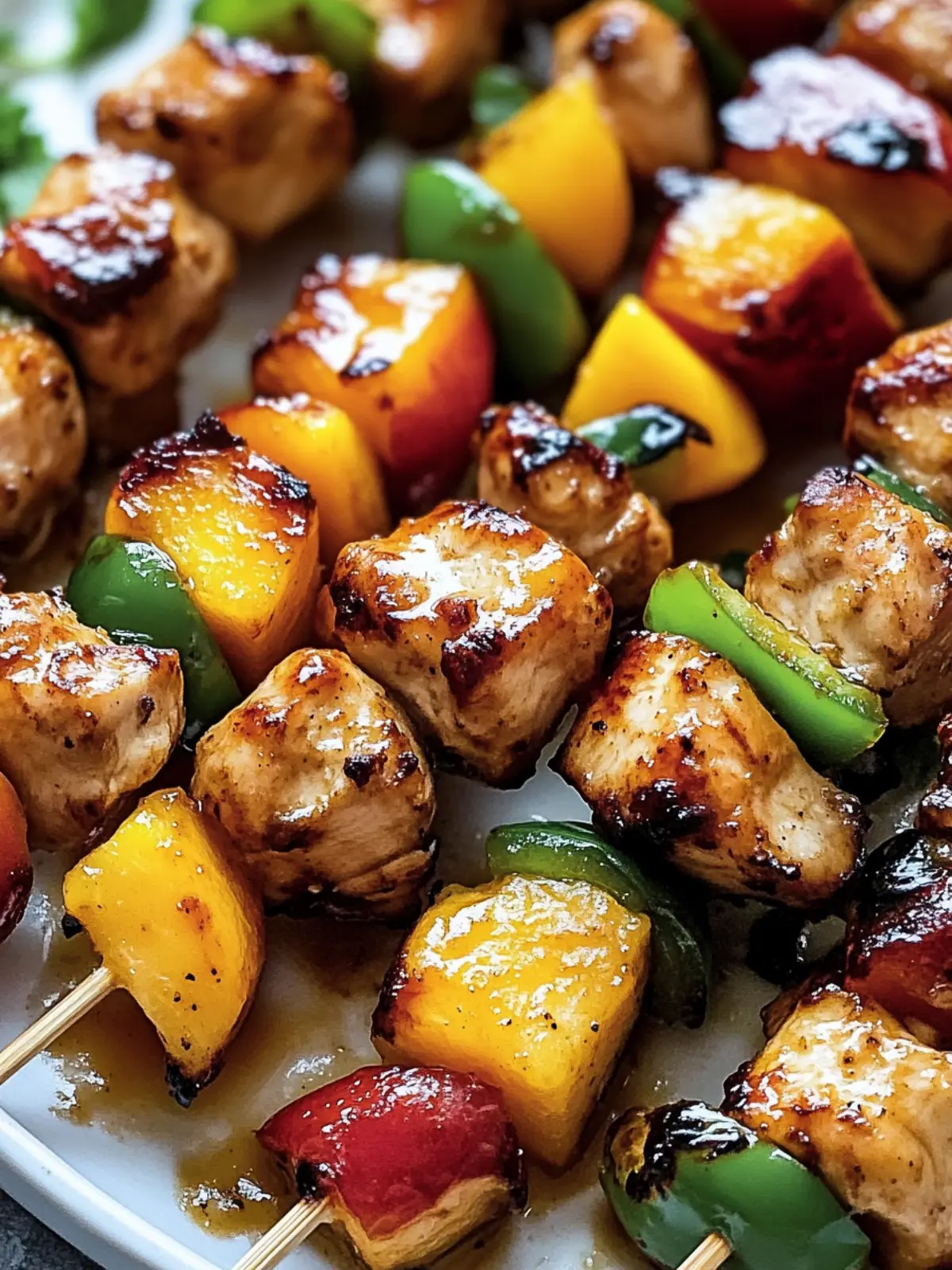 Juicy Jalapeno Peach Chicken Skewers for Summer Bliss 2 Jalapeno Peach Chicken Skewers