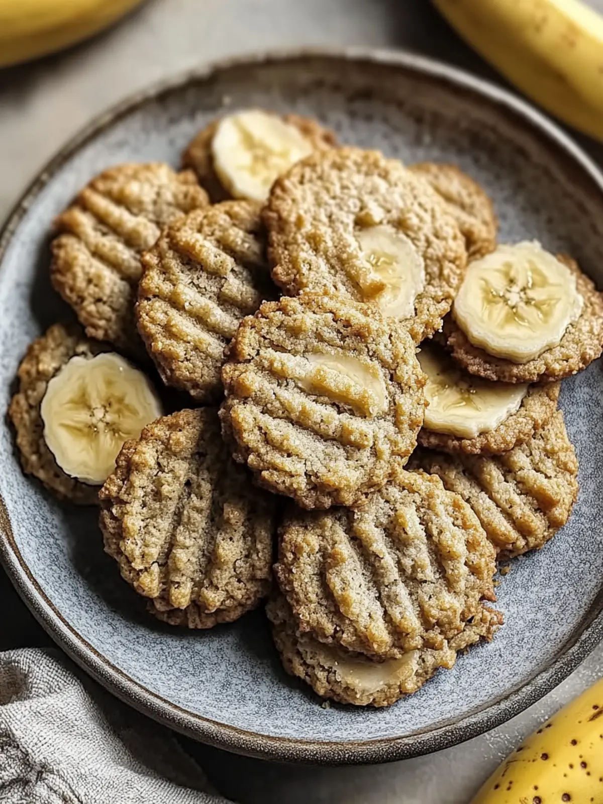 Deliciously Easy Banana Bread Cookies in Just 6 Ingredients 2 Banana Bread Cookies