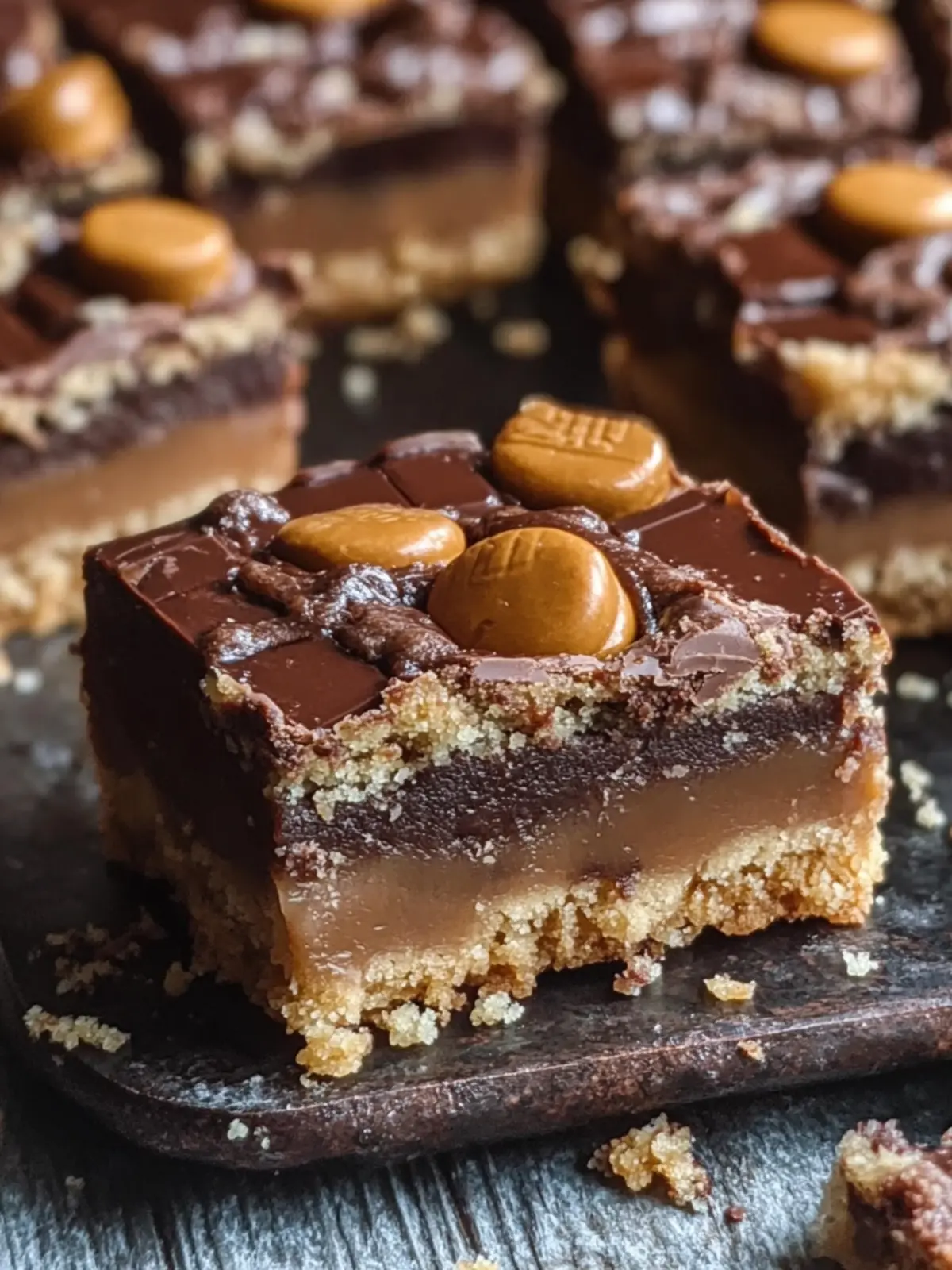 Twix Cookie Bars You Can’t Resist - Easy Homemade Delight 2 Twix Cookie Bars