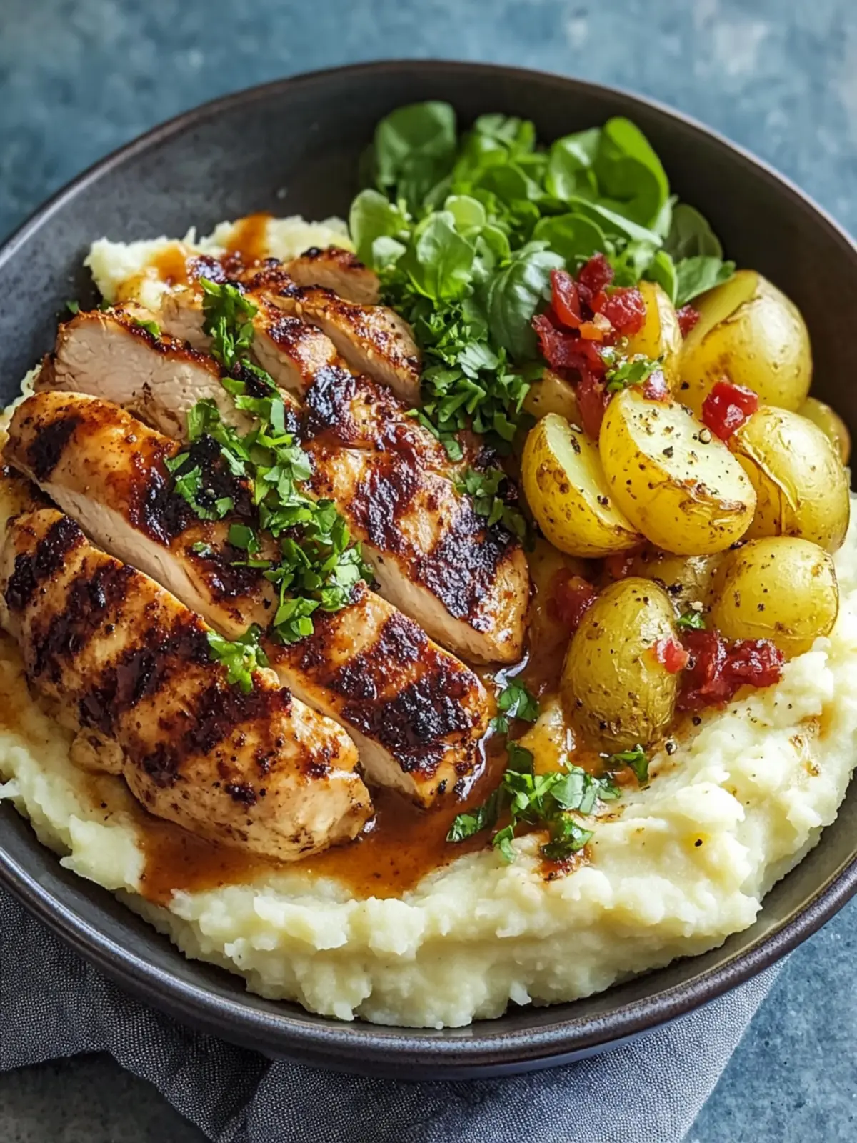 Juicy Grilled Chicken Mashed Potato Bowls for Cozy Nights 5 Juicy Grilled Chicken Mashed Potato Bowls