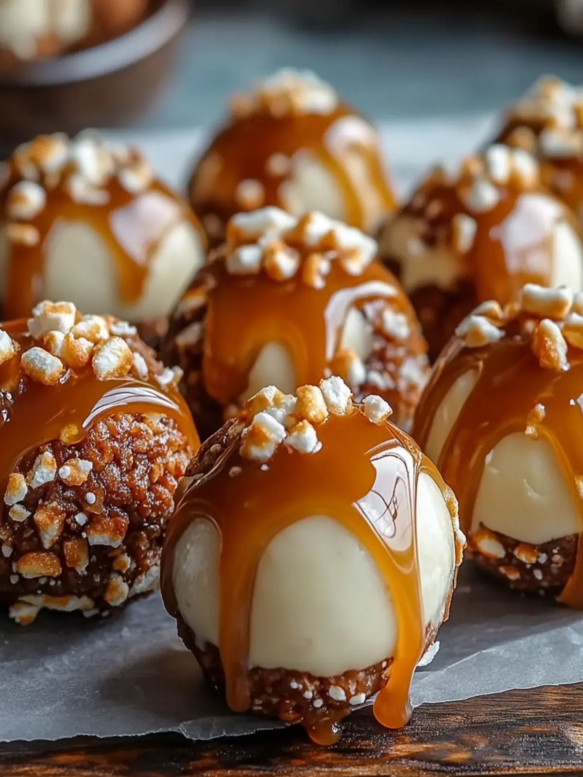 Salted Caramel Pretzel Cheesecake Balls You’ll Love to Indulge 5 Salted Caramel Pretzel Cheesecake Balls