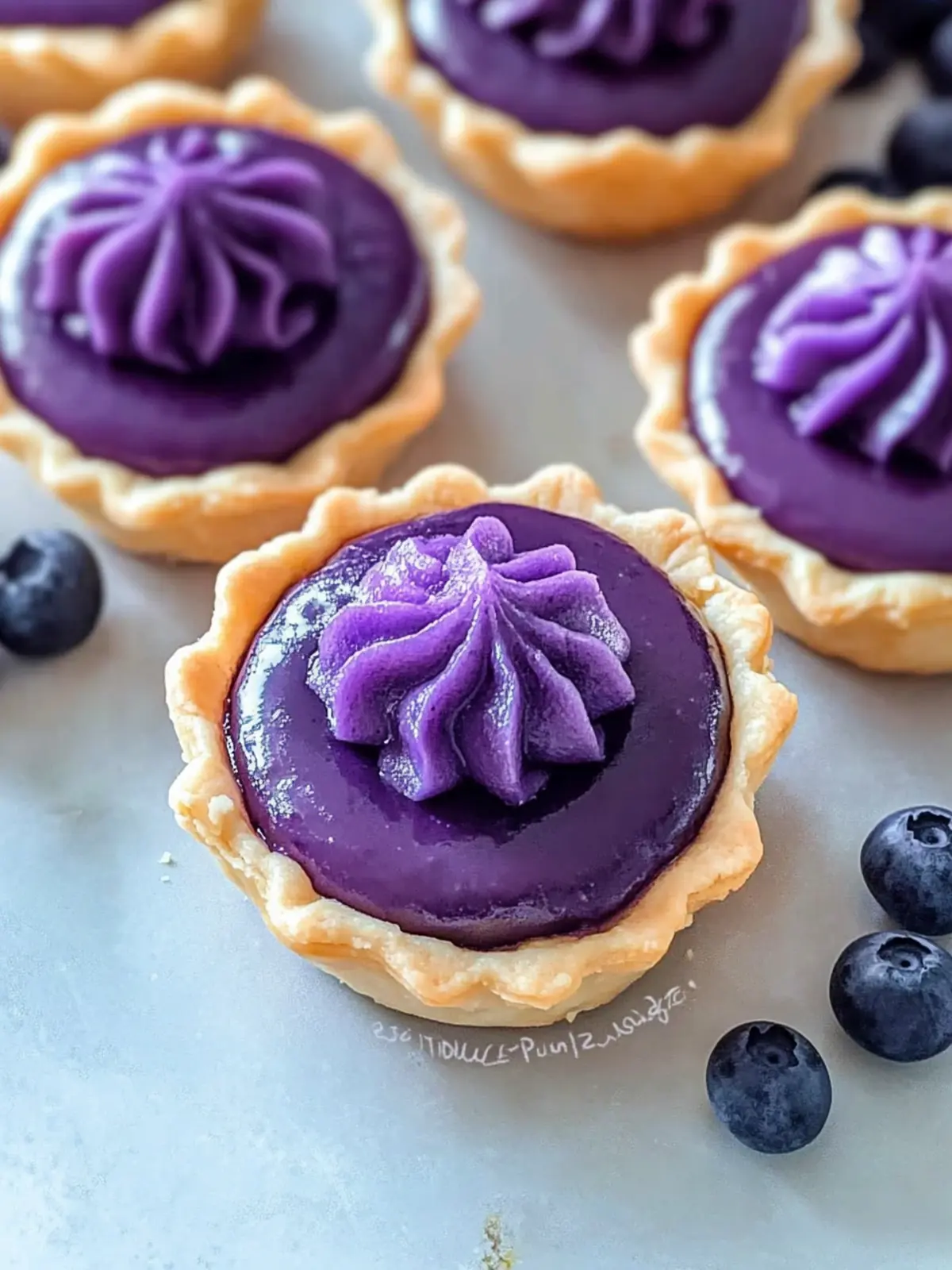 Irresistible Ube Tarts with Creamy Filling and Chocolate Bliss 2 Ube Tarts