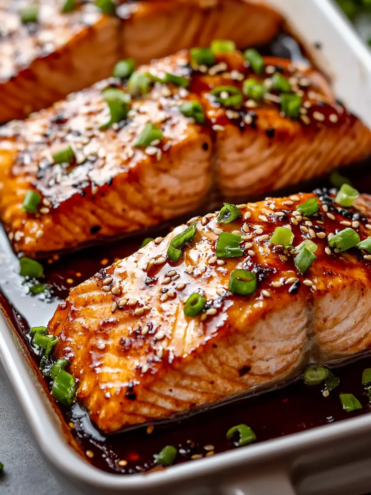 Savory Baked Teriyaki Salmon: Quick & Healthy Weeknight Meal 2 Baked Teriyaki Salmon