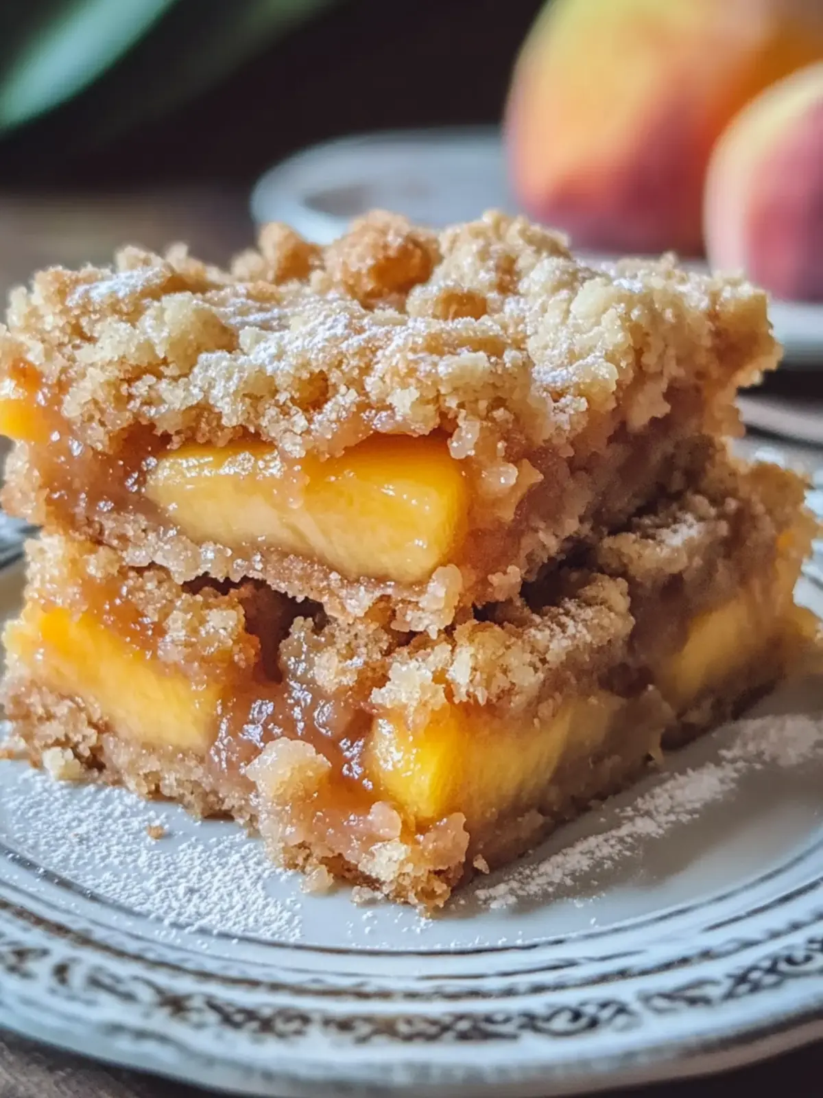Irresistible Peach Crumb Bars: Your New Favorite Summer Treat 3 Peach Crumb Bars