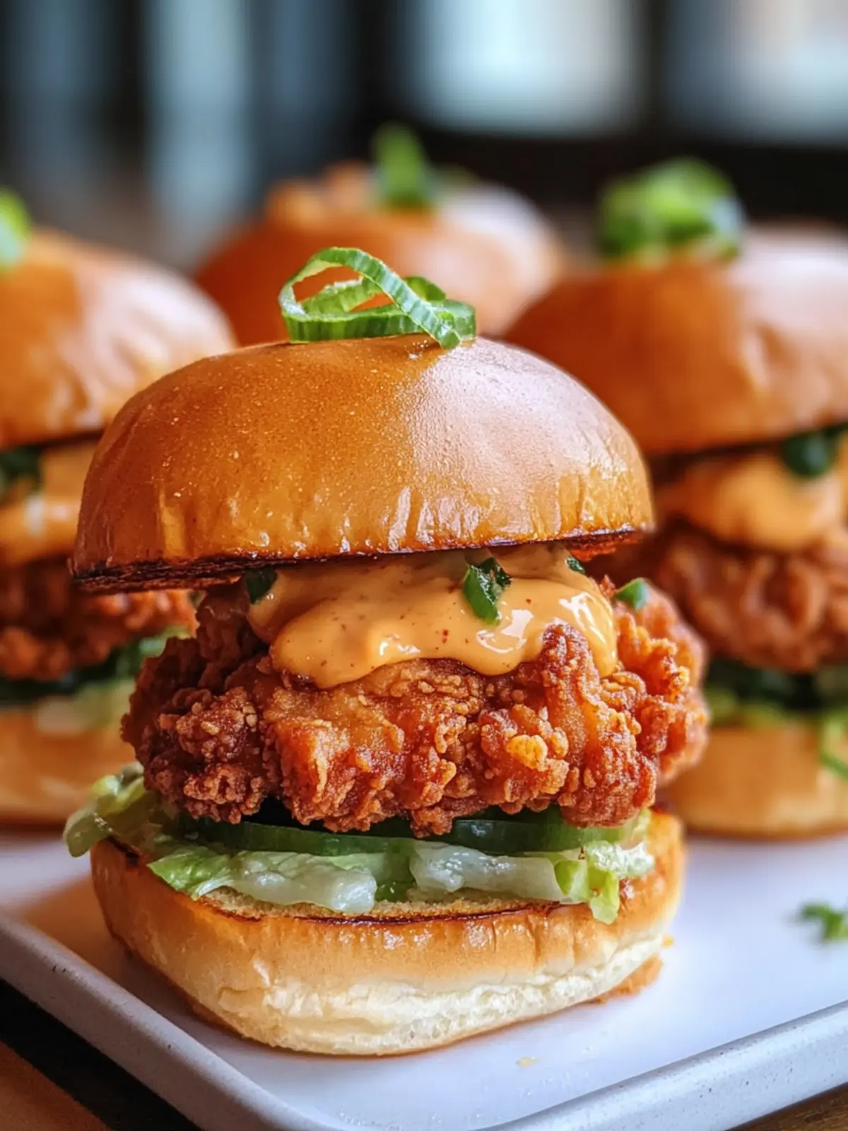 Crispy Fried Chicken Sliders with Irresistible Chipotle Aioli 3 Crispy Fried Chicken Sliders