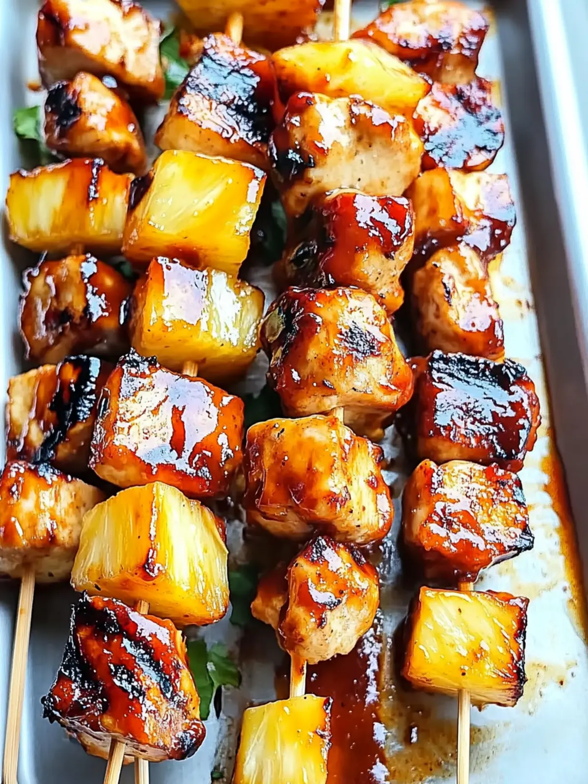 Juicy BBQ Pineapple Chicken Kabobs for Your Summer Grill Party 3 Juicy BBQ Pineapple Chicken Kabobs