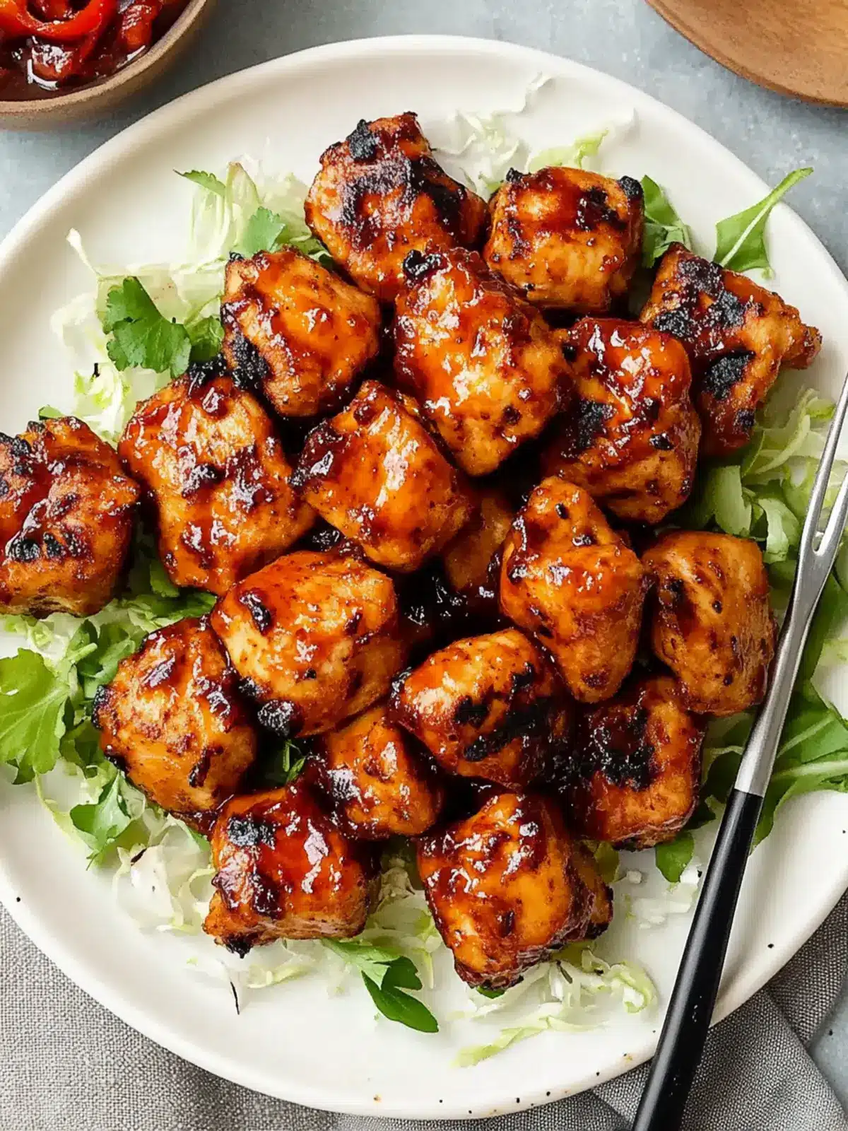 Irresistible Protein BBQ Chicken Bites for Easy Weeknight Dinners 2 Protein BBQ Chicken Bites