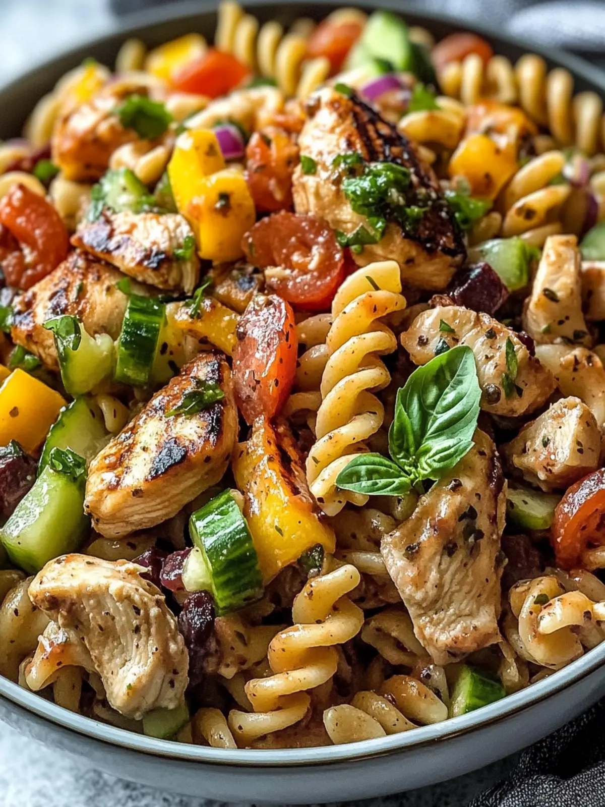 Barbecue Chicken Pasta Salad: Your Ultimate Summer Refreshment 3 Barbecue Chicken Pasta Salad