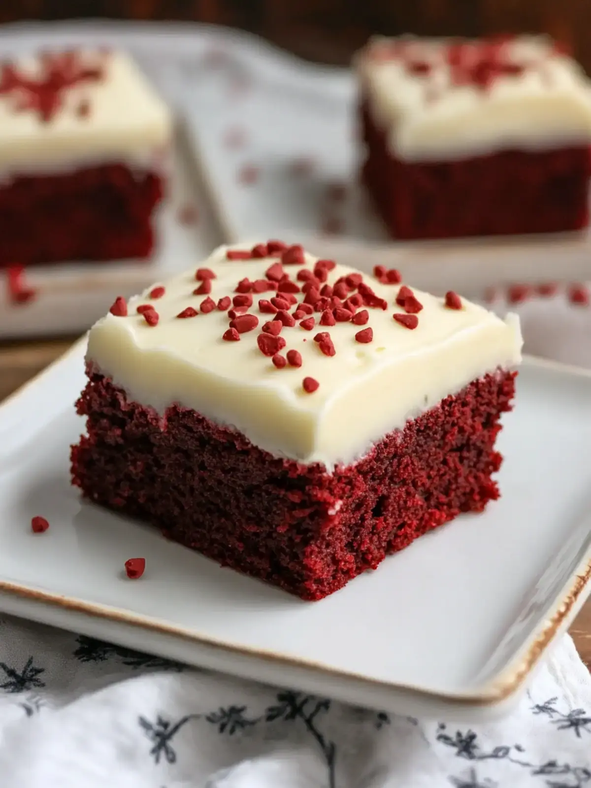 Ultimate Red Velvet Brownies with Cream Cheese Frosting Bliss 5 Red Velvet Brownies with Cream Cheese Frosting
