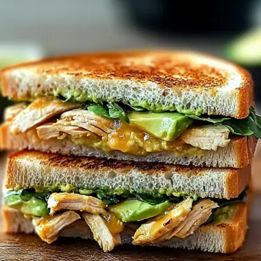 Melt-in-Your-Mouth Chicken Avocado Melt Sandwich Bliss 10 Melt-in-Your-Mouth Chicken Avocado Melt Sandwich