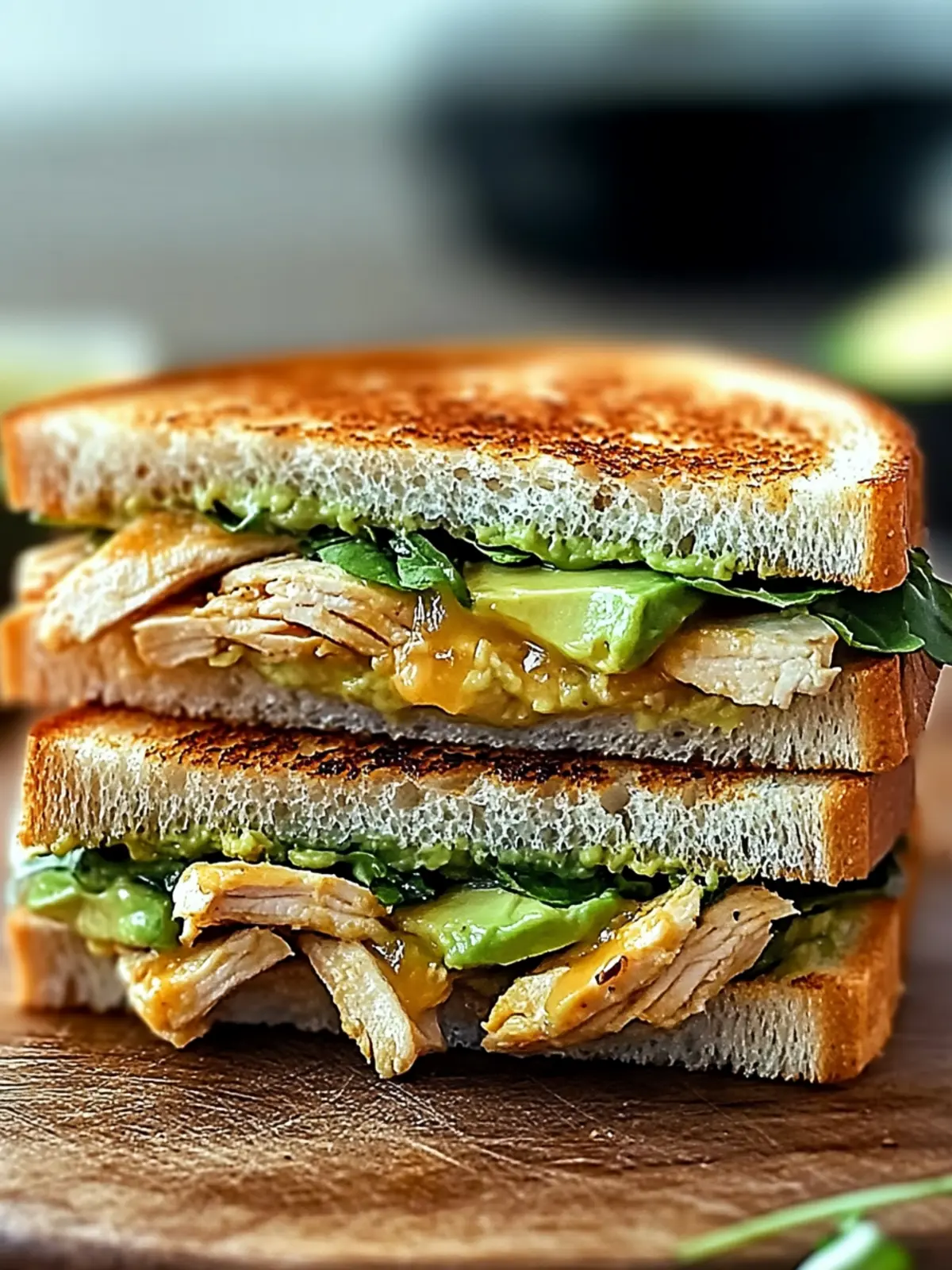 Melt-in-Your-Mouth Chicken Avocado Melt Sandwich Bliss 5 Melt-in-Your-Mouth Chicken Avocado Melt Sandwich