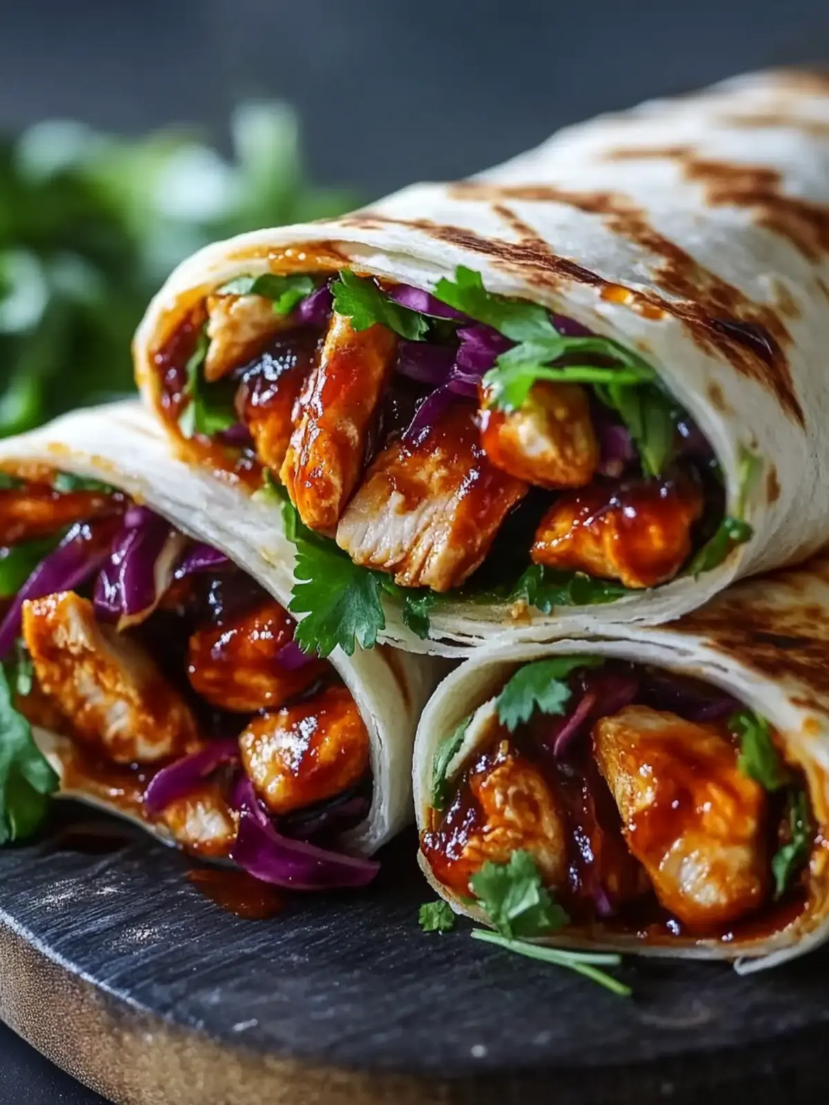 Irresistible Spicy Honey BBQ Chicken Wraps You’ll Love 3 Spicy Honey BBQ Chicken Wraps