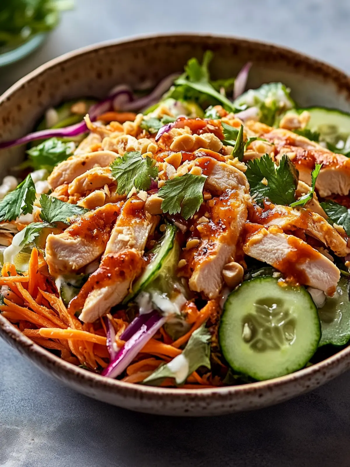 Bang Bang Chicken Salad: Quick, Zesty, and Protein-Packed! 4 Bang Bang Chicken Salad