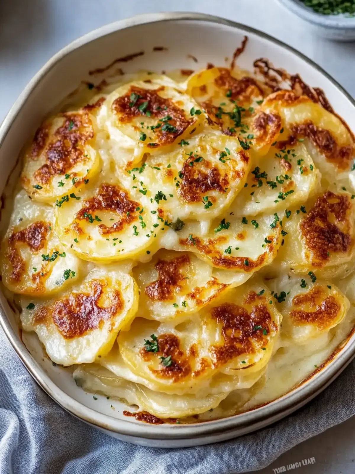 Loaded Scalloped Potatoes with Bacon for Ultimate Comfort Food 5 Loaded Scalloped Potatoes