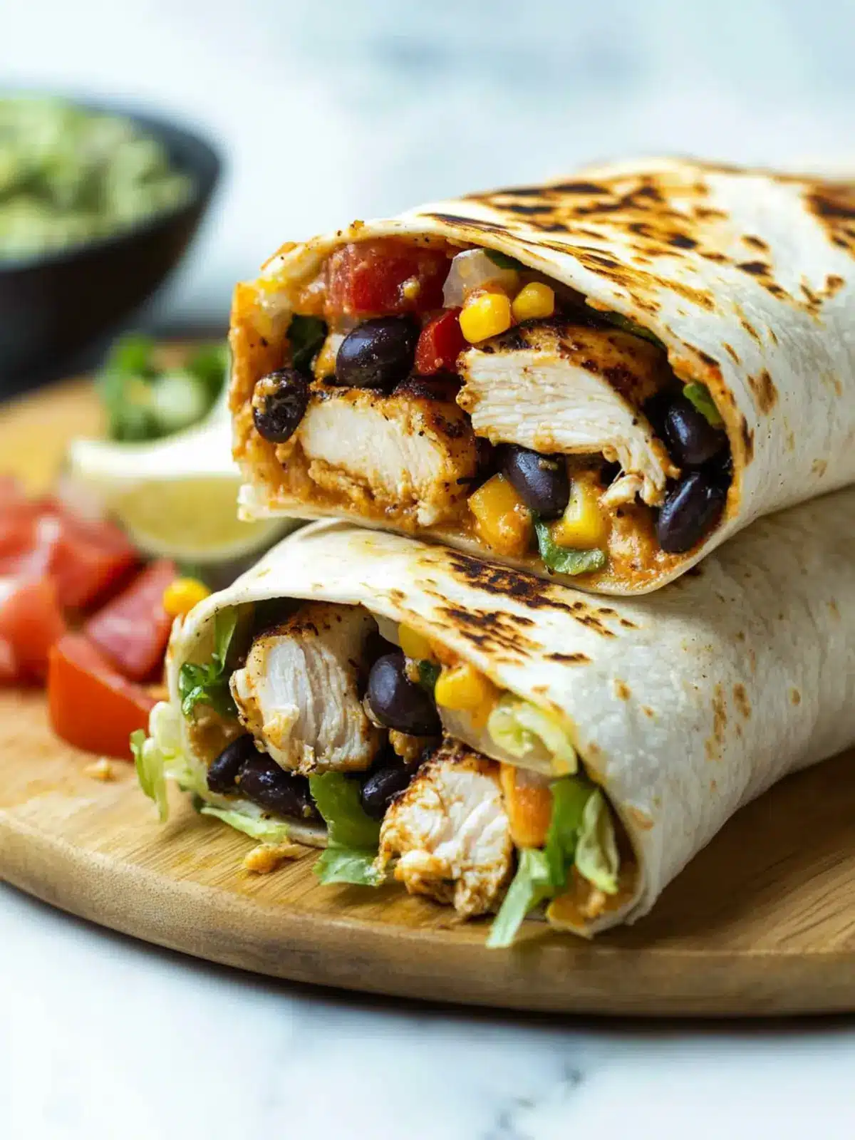 Chipotle Ranch Grilled Chicken Burrito: Flavor Explosion Ahead 3 Chipotle Ranch Grilled Chicken Burrito