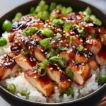 Sticky Chicken Rice Bowls Recipe That Your Family Will Love 84 Sticky Chicken Rice Bowls Recipe