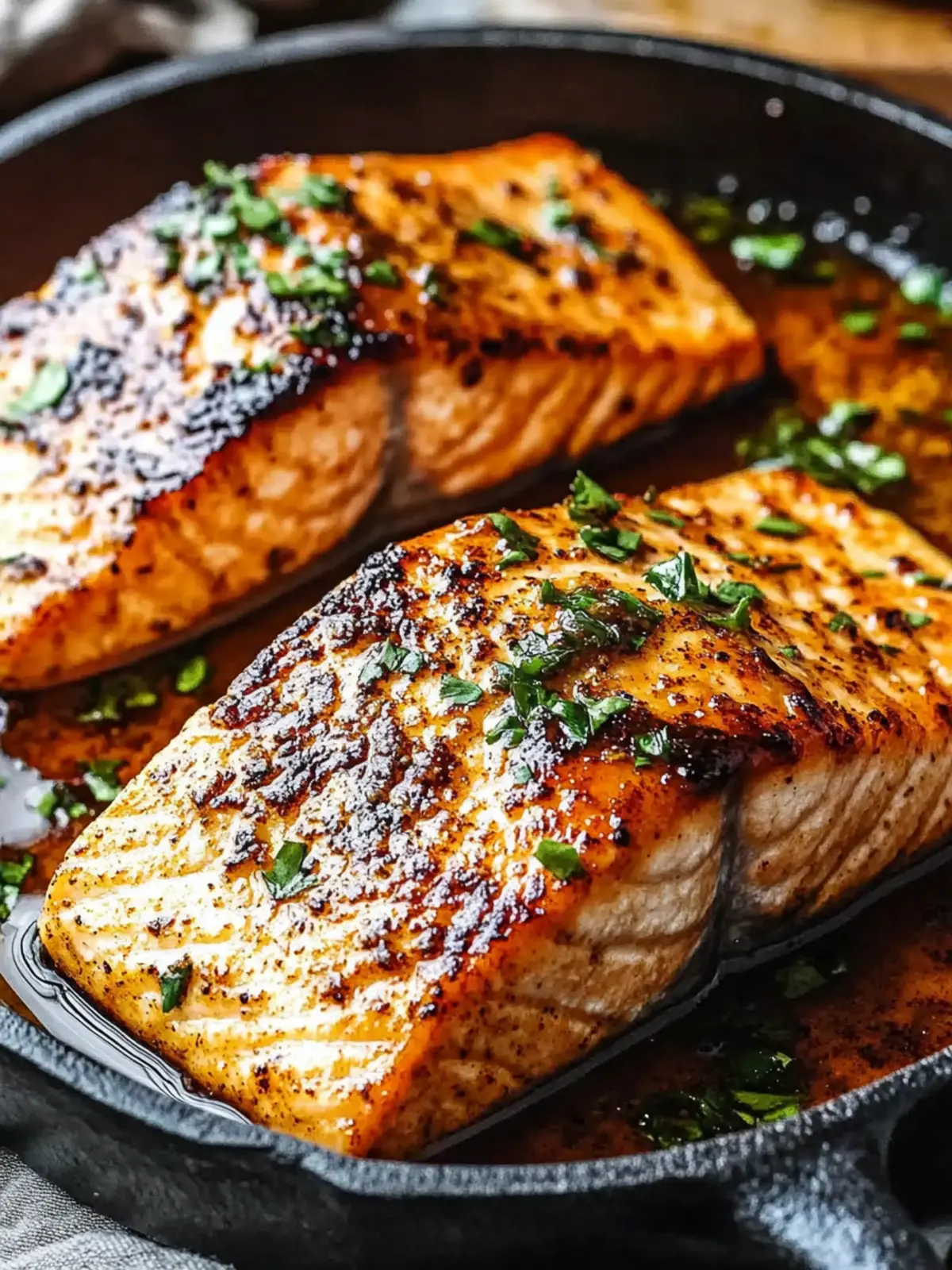 Cajun Honey Butter Salmon: A Flavor-Packed Weeknight Delight 2 Cajun Honey Butter Salmon