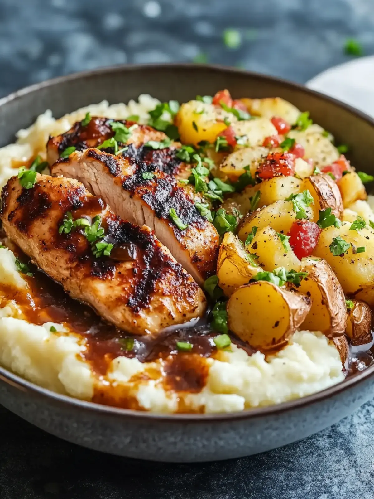 Juicy Grilled Chicken Mashed Potato Bowls for Cozy Nights 3 Juicy Grilled Chicken Mashed Potato Bowls