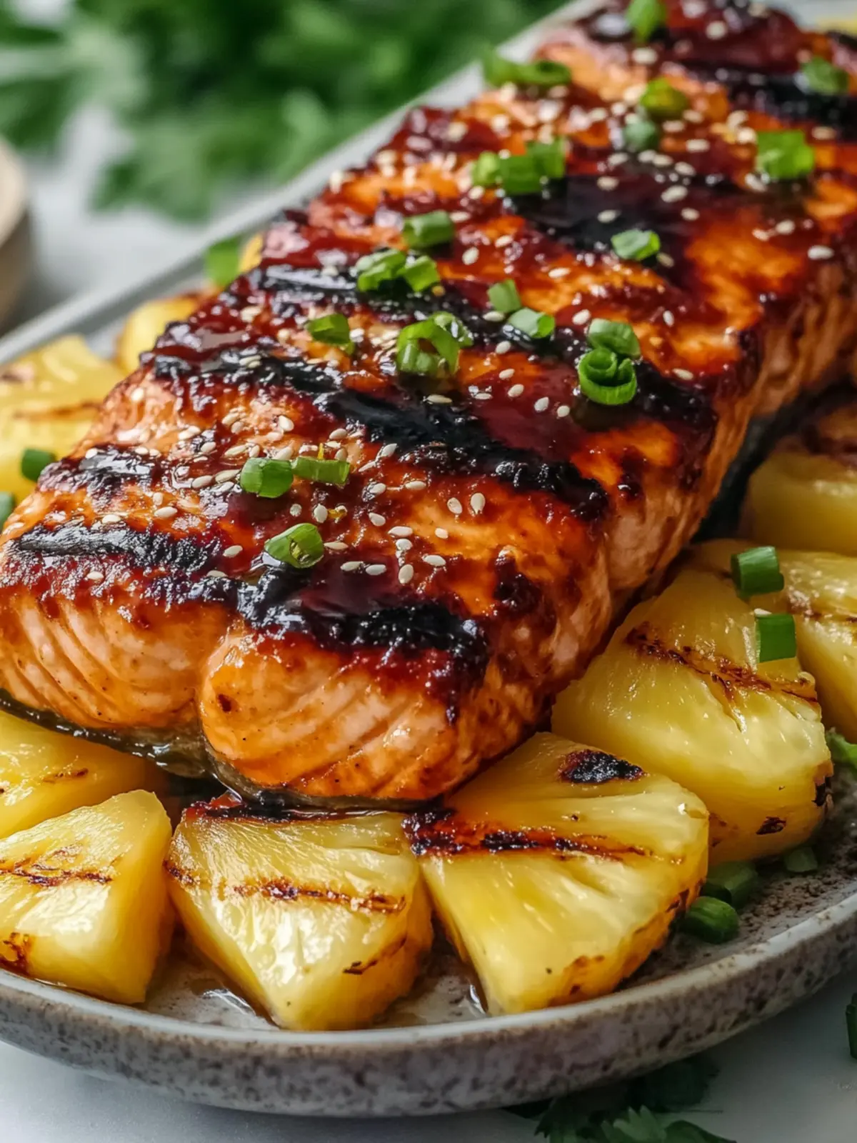 Tangy Grilled Pineapple Teriyaki Salmon for a Quick Dinner Magic 3 Tangy Grilled Pineapple Teriyaki Salmon