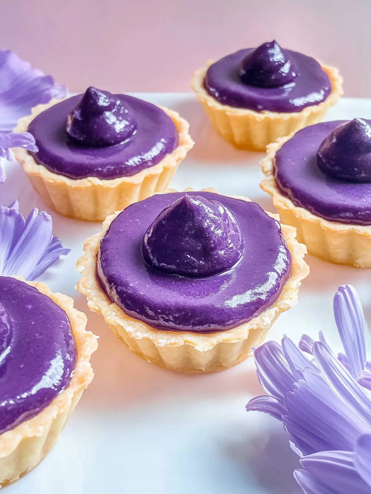 Irresistible Ube Tarts with Creamy Filling and Chocolate Bliss 3 Ube Tarts