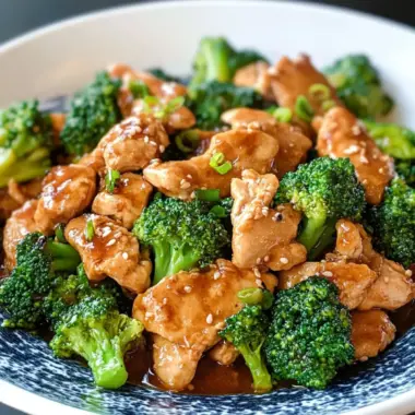 Savory Chinese Chicken and Broccoli Ready in 30 Minutes 9 Chinese Chicken and Broccoli
