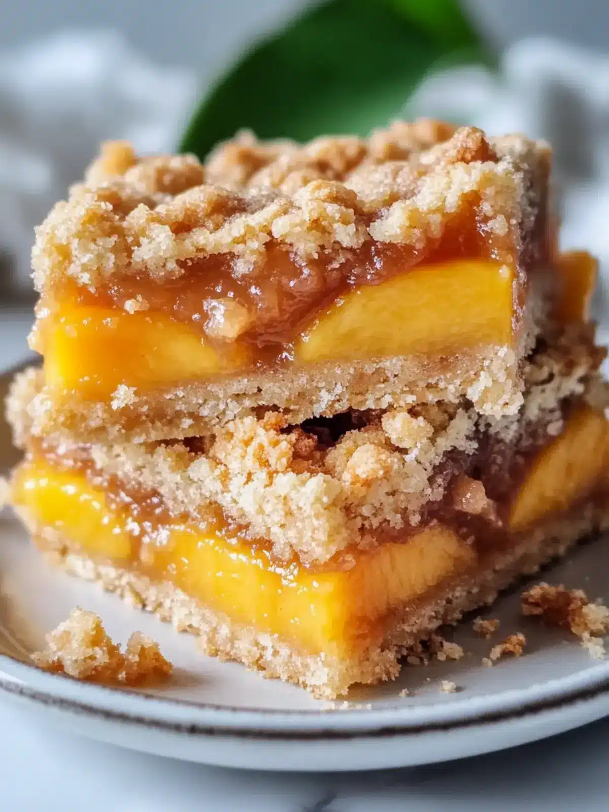 Irresistible Peach Crumb Bars: Your New Favorite Summer Treat 5 Peach Crumb Bars