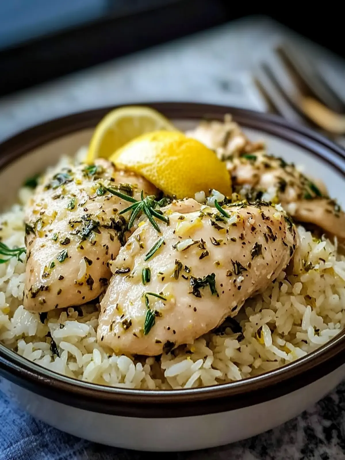 Slow Cooker Lemon Herb Chicken and Rice for Cozy Family Nights 5 Slow Cooker Lemon Herb Chicken and Rice