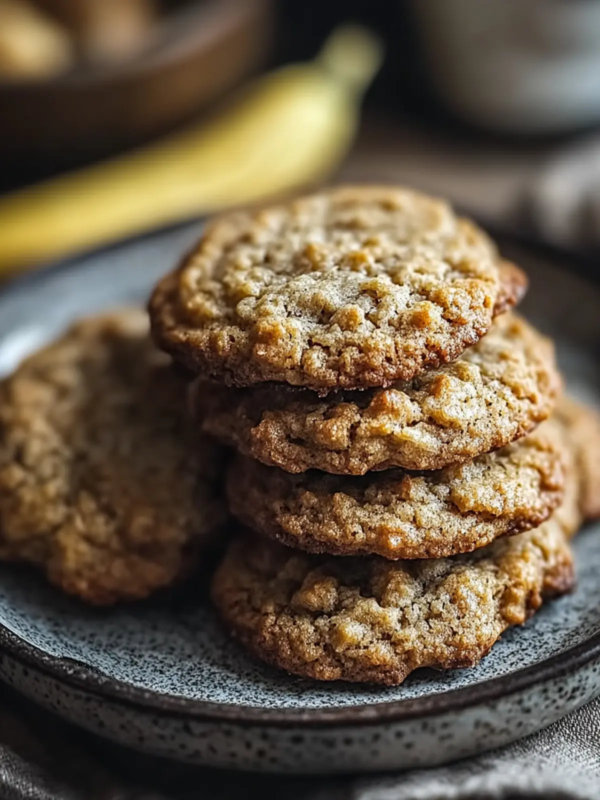 Deliciously Easy Banana Bread Cookies in Just 6 Ingredients 4 Banana Bread Cookies