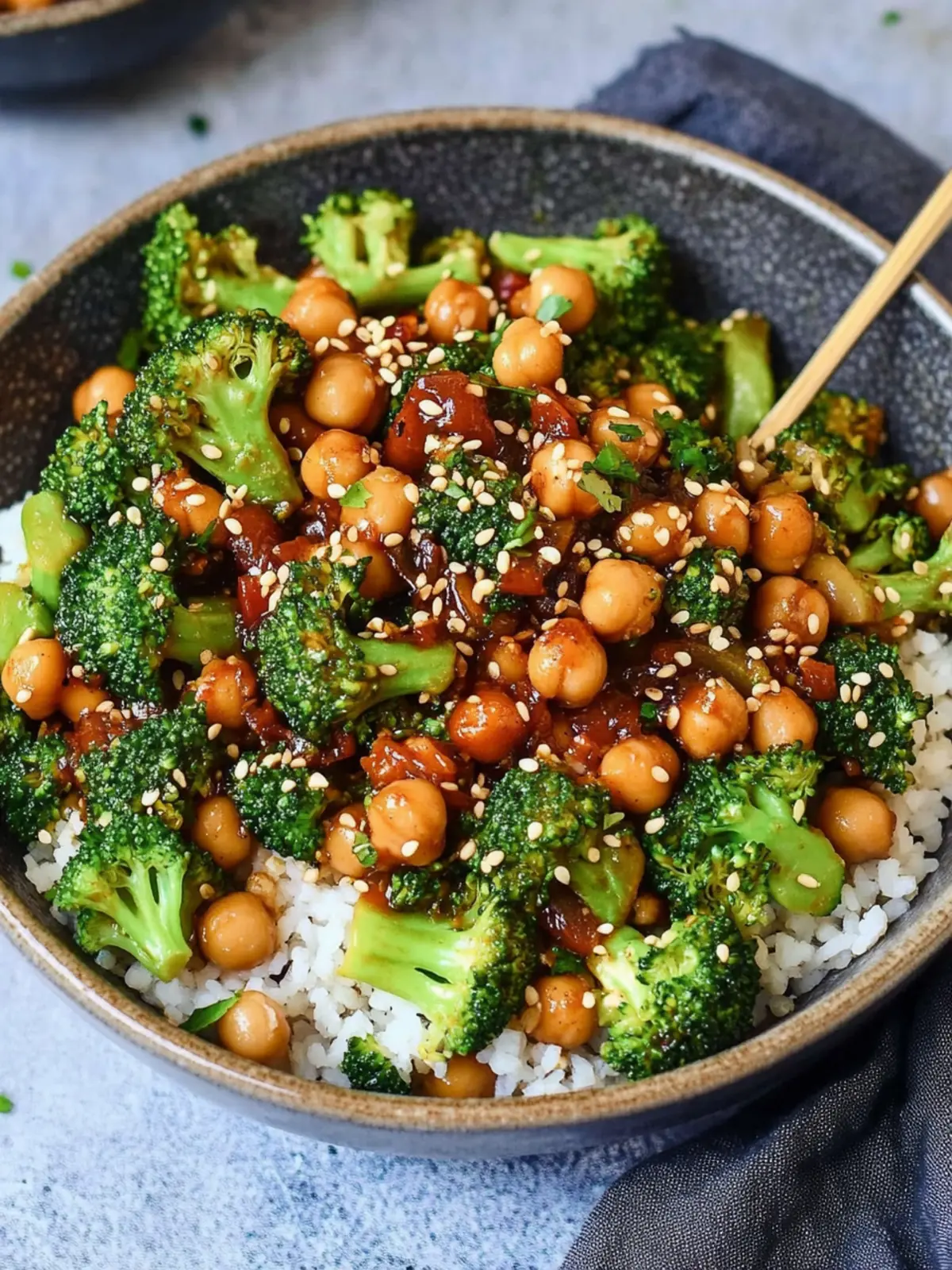 Garlic Broccoli Stir Fry with Chickpeas | A Flavorful Delight 5 Garlic Broccoli Stir Fry With Chickpeas | Flavorful Recipe