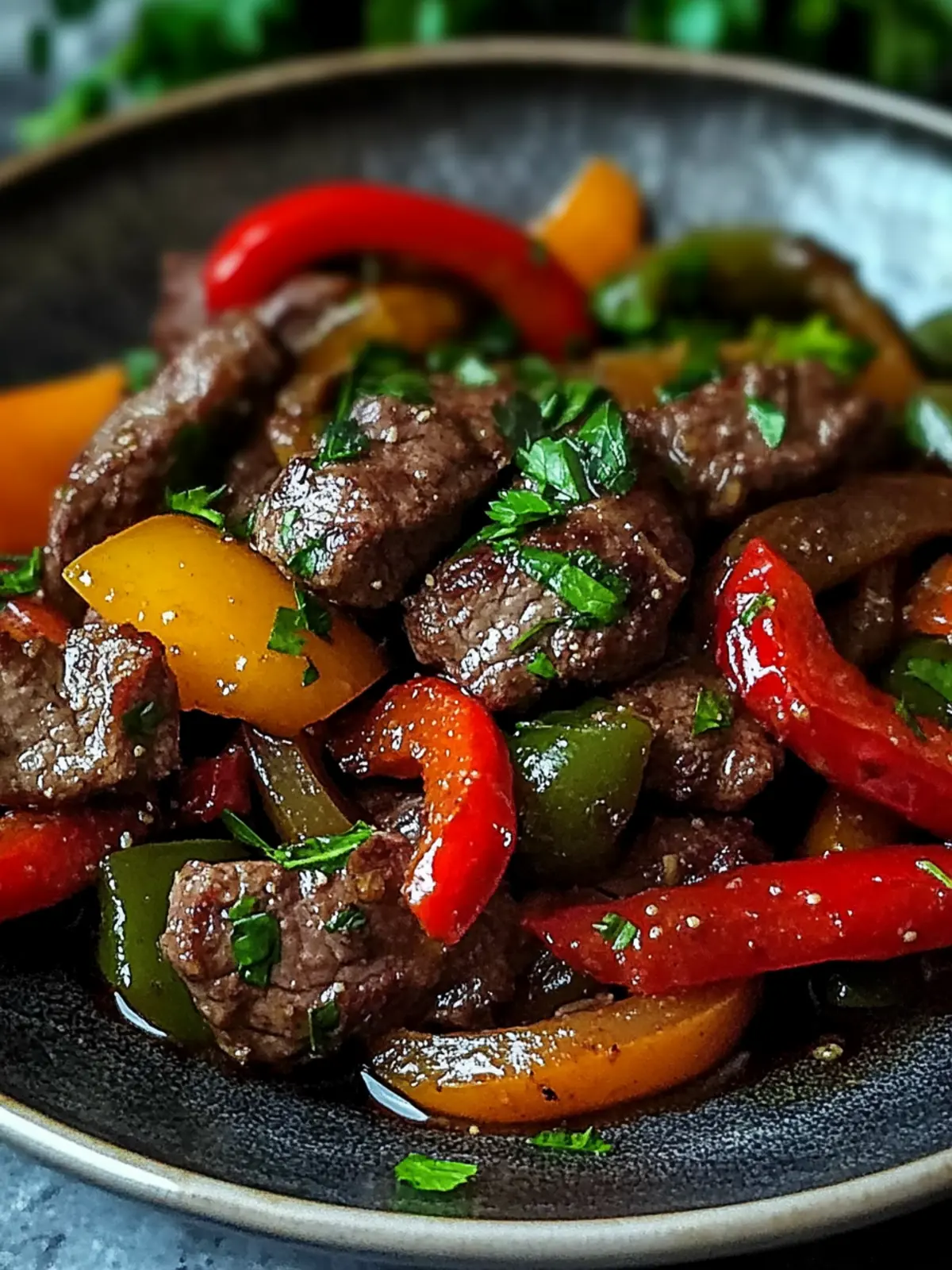 Pepper Steak with Bell Peppers and Onion Bliss Made Easy 3 Pepper Steak with Bell Peppers and Onion Bliss