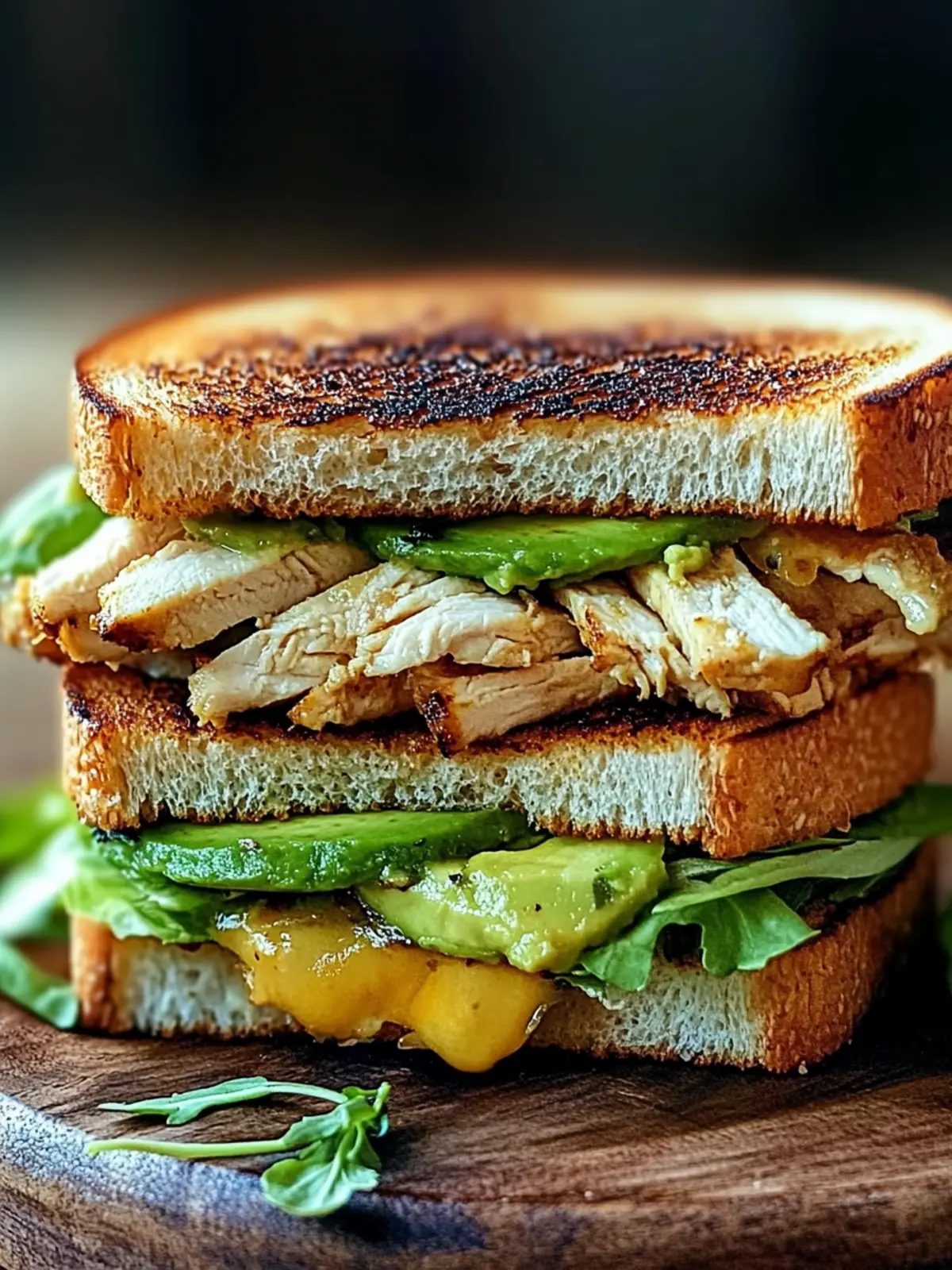 Melt-in-Your-Mouth Chicken Avocado Melt Sandwich Bliss 3 Melt-in-Your-Mouth Chicken Avocado Melt Sandwich