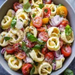 Mediterranean Tortellini Pasta Salad with Italian Dressing 85 Tortellini Pasta Salad (Italian Dressing)